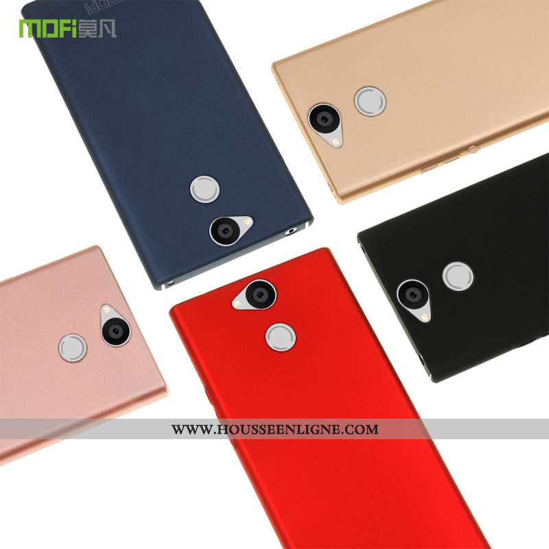 Étui Sony Xperia Xa2 Ultra Ultra Légère Téléphone Portable Tout Compris Rose Simple Délavé En Daim