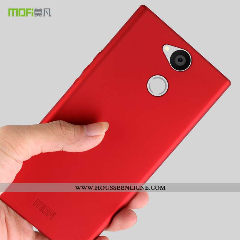 Étui Sony Xperia Xa2 Ultra Ultra Légère Téléphone Portable Tout Compris Rose Simple Délavé En Daim