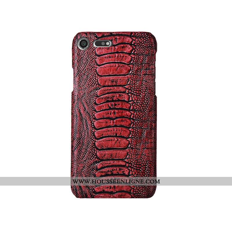 Étui Sony Xperia Xz Premium Mode Protection Cuir Véritable Téléphone Portable Luxe Incassable Coque 