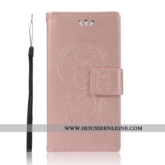 Étui Sony Xperia Xz1 Compact Protection Portefeuille Or Incassable Coque Téléphone Portable Doré