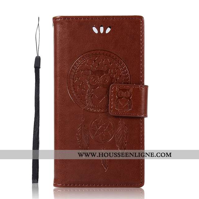 Étui Sony Xperia Xz1 Compact Protection Portefeuille Or Incassable Coque Téléphone Portable Doré