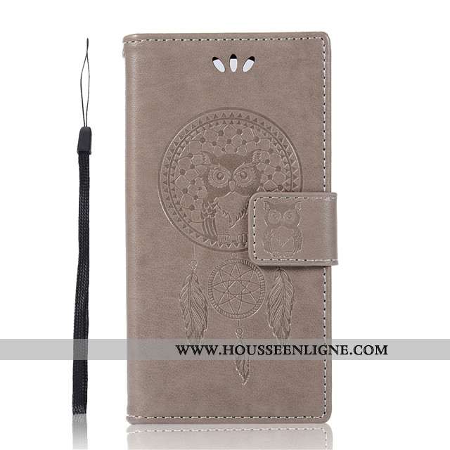 Étui Sony Xperia Xz1 Compact Protection Portefeuille Or Incassable Coque Téléphone Portable Doré