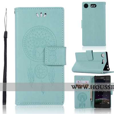 Étui Sony Xperia Xz1 Compact Protection Portefeuille Or Incassable Coque Téléphone Portable Doré
