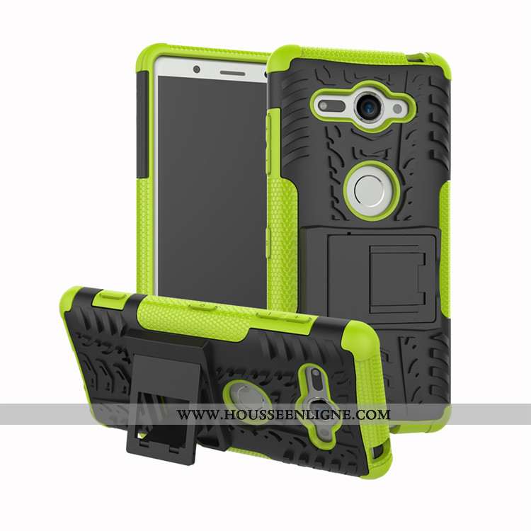 Étui Sony Xperia Xz2 Compact Protection Coque Noir Incassable Téléphone Portable Support