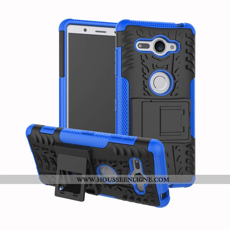 Étui Sony Xperia Xz2 Compact Protection Coque Noir Incassable Téléphone Portable Support