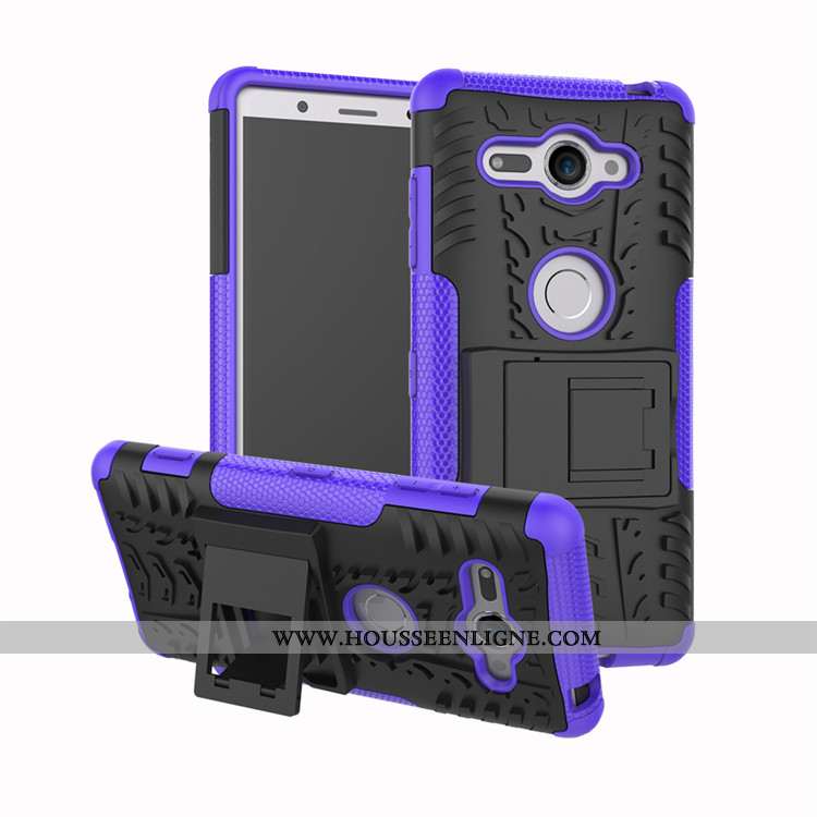 Étui Sony Xperia Xz2 Compact Protection Coque Noir Incassable Téléphone Portable Support