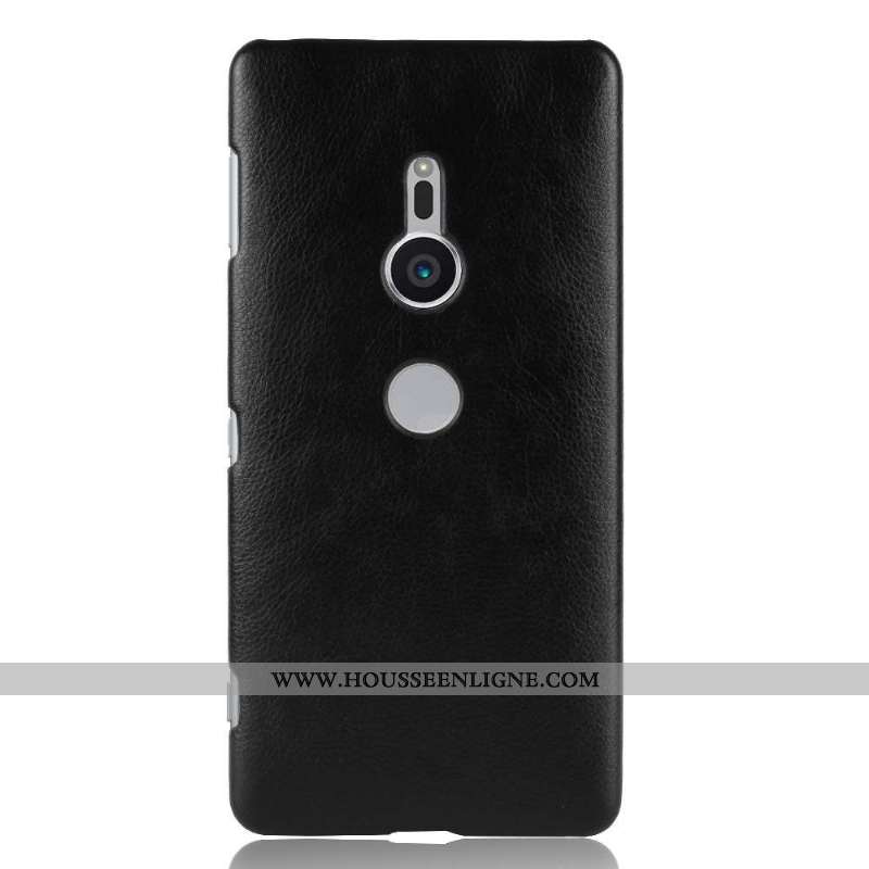 Étui Sony Xperia Xz2 Cuir Modèle Fleurie Incassable Protection Coque Rouge