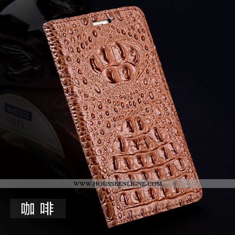 Étui Sony Xperia Xz2 Cuir Protection Housse Tout Compris Téléphone Portable Business Marron