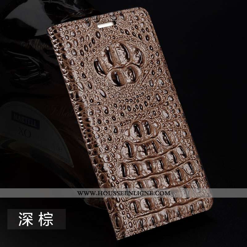 Étui Sony Xperia Xz2 Cuir Protection Housse Tout Compris Téléphone Portable Business Marron