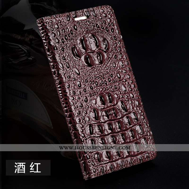Étui Sony Xperia Xz2 Cuir Protection Housse Tout Compris Téléphone Portable Business Marron
