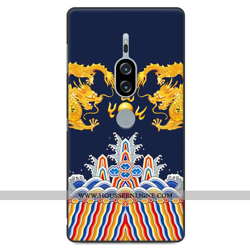 Étui Sony Xperia Xz2 Premium Protection Fluide Doux Jaune Téléphone Portable Incassable Coque