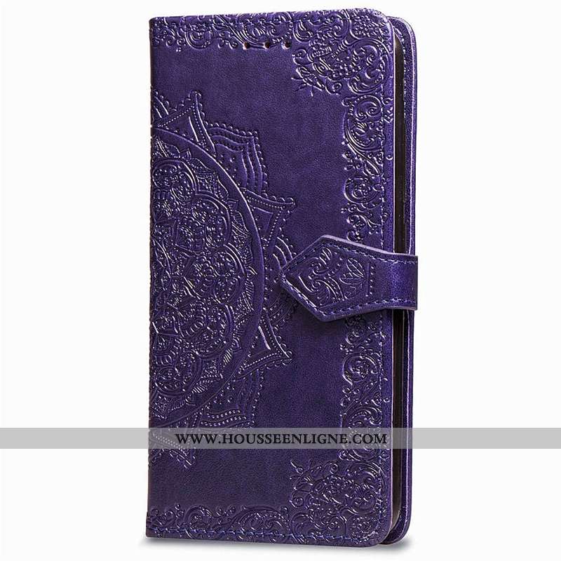 Étui Sony Xperia Xz3 Créatif Fluide Doux Silicone Personnalité Violet Clamshell Incassable