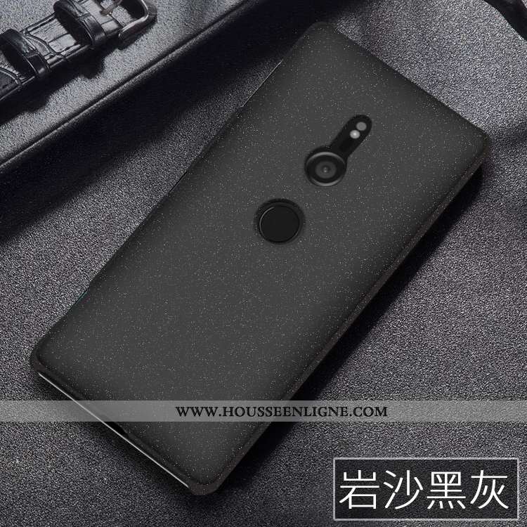 Étui Sony Xperia Xz3 Délavé En Daim Protection Coque Téléphone Portable Vert Verte