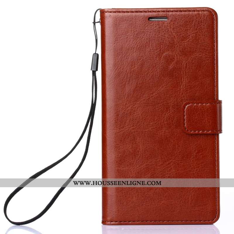 Étui Sony Xperia Xz3 Fluide Doux Silicone Téléphone Portable Clamshell Protection Marron