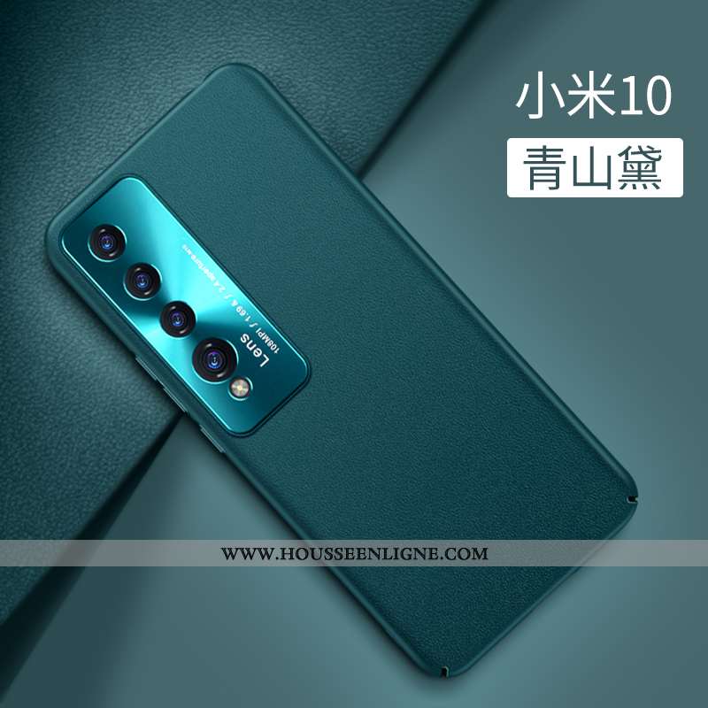 Étui Xiaomi Mi 10 Créatif Ultra Difficile Vert Téléphone Portable Petit Légère Verte
