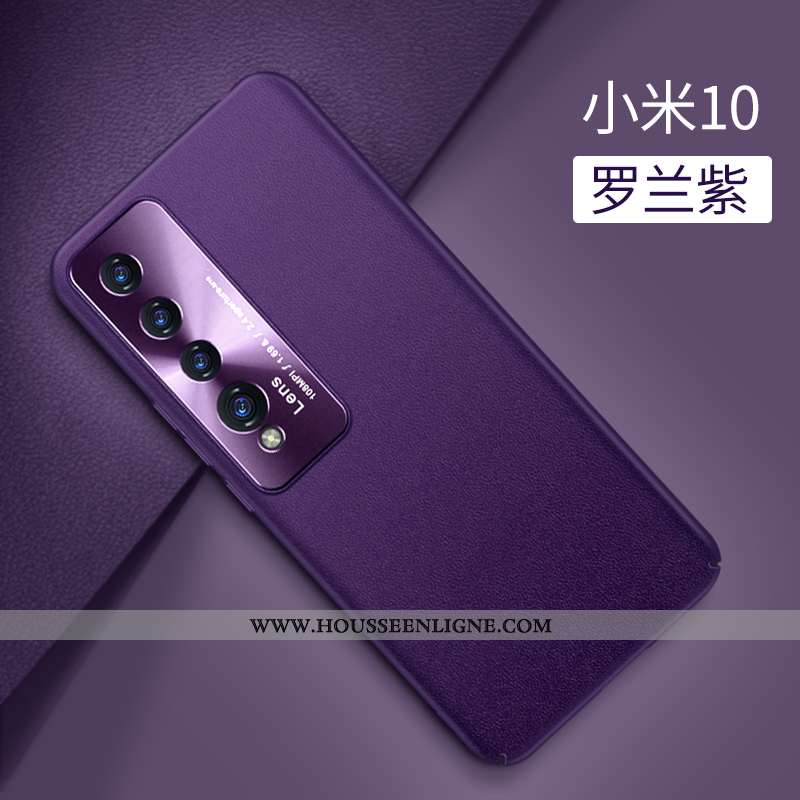 Étui Xiaomi Mi 10 Créatif Ultra Difficile Vert Téléphone Portable Petit Légère Verte