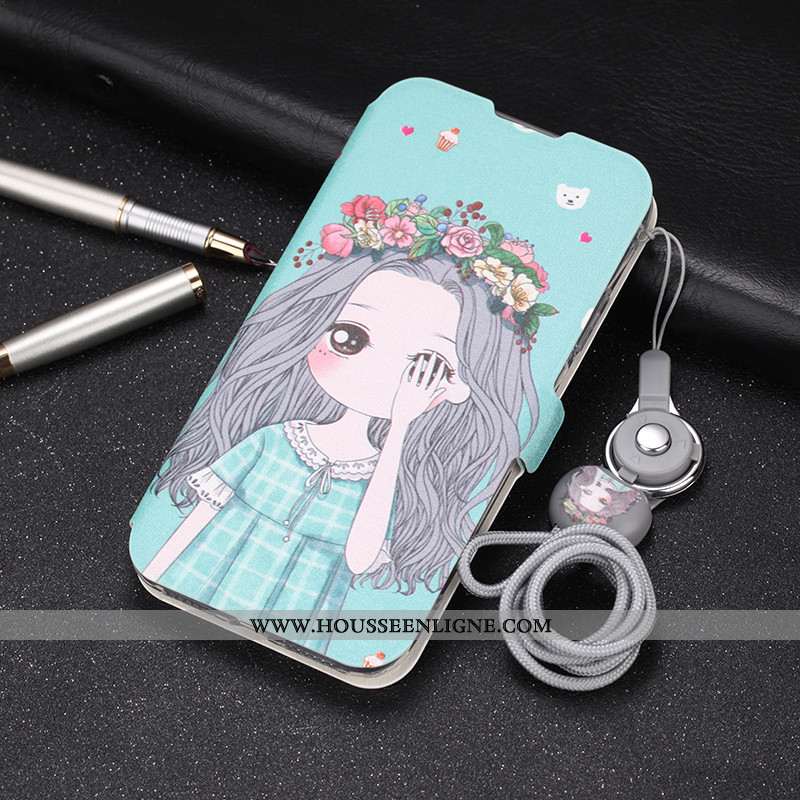Étui Xiaomi Mi 10 Cuir Fluide Doux Protection Rouge Carte Téléphone Portable Ornements Suspendus