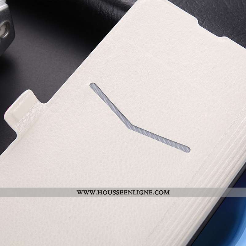Étui Xiaomi Mi 10 Cuir Fluide Doux Protection Rouge Carte Téléphone Portable Ornements Suspendus