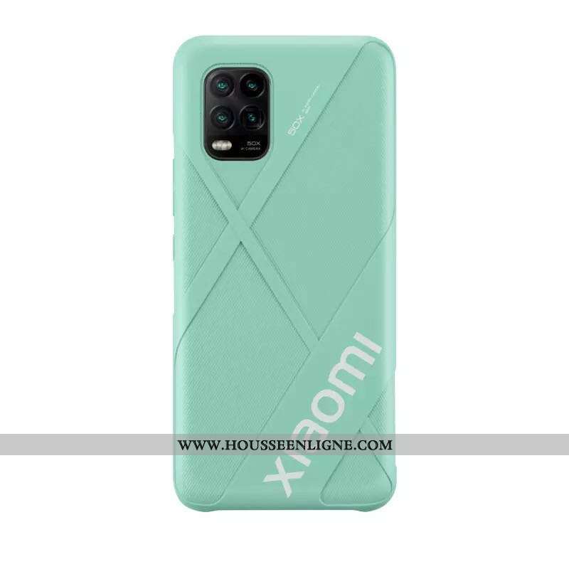 Étui Xiaomi Mi 10 Lite Protection Antidérapant Jeunesse Jaune Authentique Coque Téléphone Portable