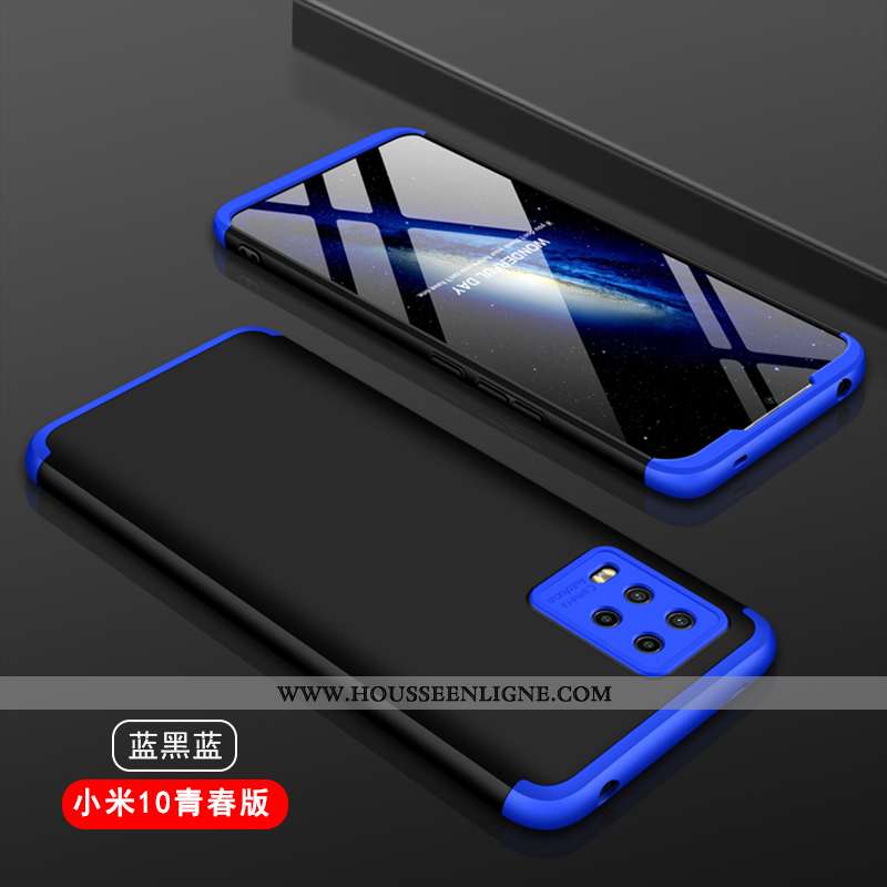 Étui Xiaomi Mi 10 Lite Protection Délavé En Daim Ultra Créatif Légère Rouge