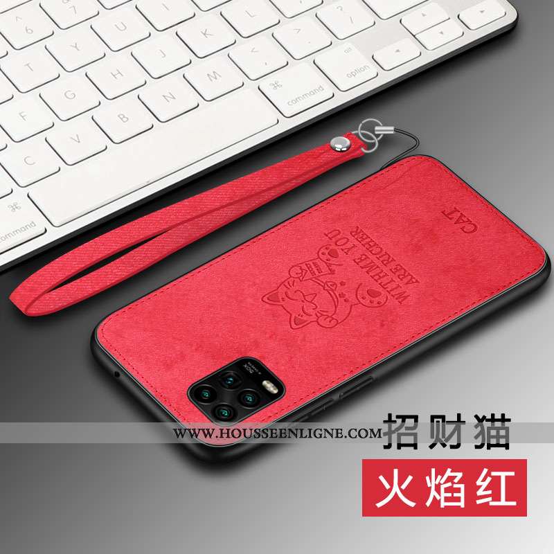 Étui Xiaomi Mi 10 Lite Protection Personnalité Petit Nouveau Modèle Fleurie À Bord Incassable Rose