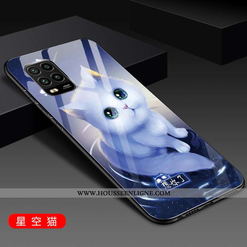 Étui Xiaomi Mi 10 Lite Silicone Protection Coque Incassable Ornements Suspendus Téléphone Portable N