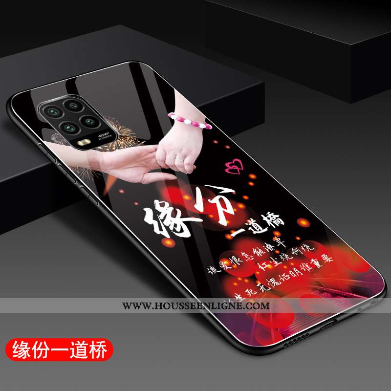 Étui Xiaomi Mi 10 Lite Silicone Protection Coque Incassable Ornements Suspendus Téléphone Portable N