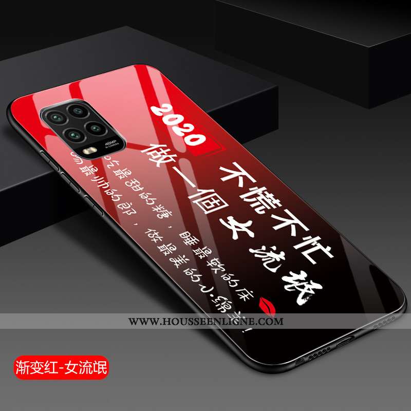 Étui Xiaomi Mi 10 Lite Silicone Protection Coque Incassable Ornements Suspendus Téléphone Portable N