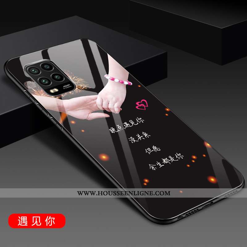 Étui Xiaomi Mi 10 Lite Silicone Protection Coque Incassable Ornements Suspendus Téléphone Portable N