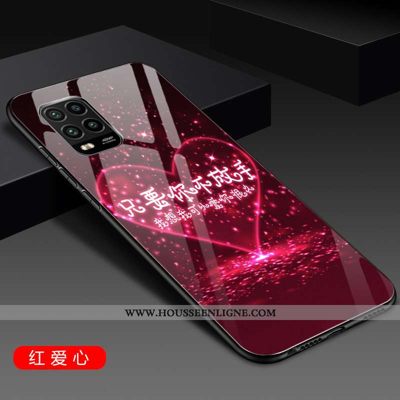 Étui Xiaomi Mi 10 Lite Silicone Protection Coque Incassable Ornements Suspendus Téléphone Portable N