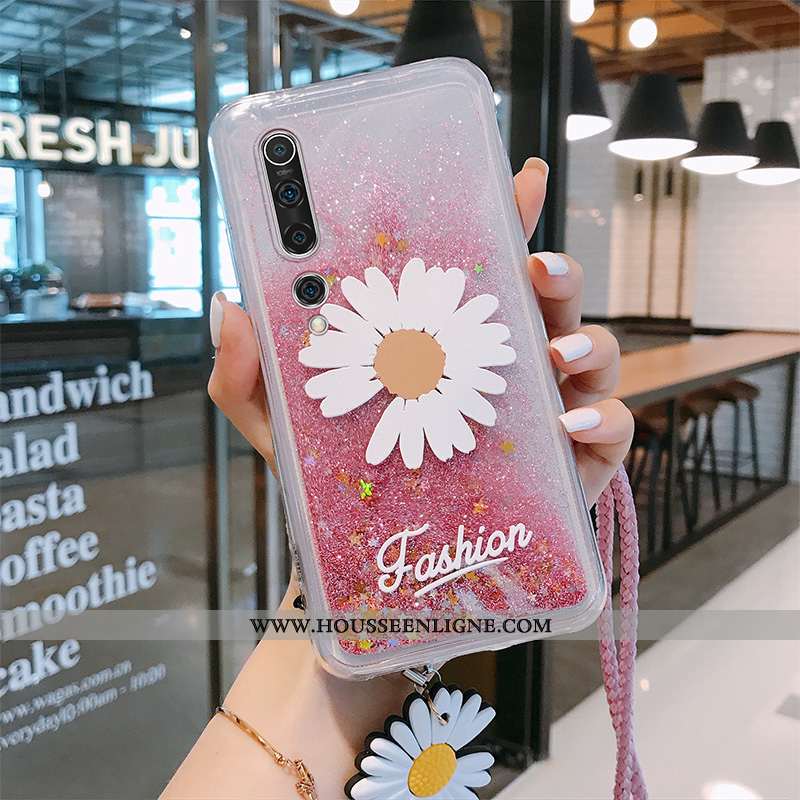 Étui Xiaomi Mi 10 Personnalité Créatif Petit Coque Violet Tendance Ornements Suspendus