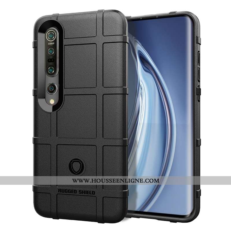 Étui Xiaomi Mi 10 Pro Délavé En Daim Personnalité Gris Incassable Protection Jeunesse