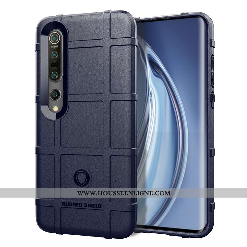 Étui Xiaomi Mi 10 Pro Délavé En Daim Personnalité Gris Incassable Protection Jeunesse