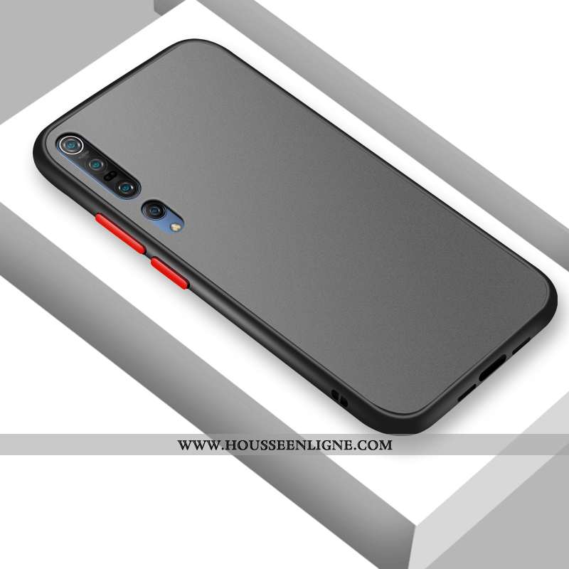 Étui Xiaomi Mi 10 Pro Fluide Doux Silicone Petit Blanc Créatif Tendance Blanche