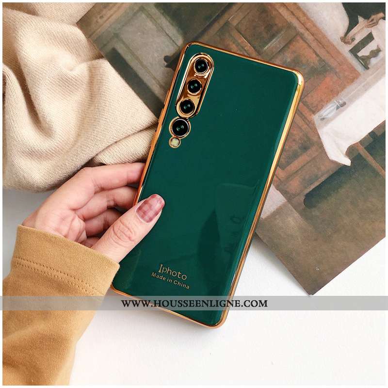 Étui Xiaomi Mi 10 Ultra Tendance Créatif Protection Incassable Légère Personnalité Verte