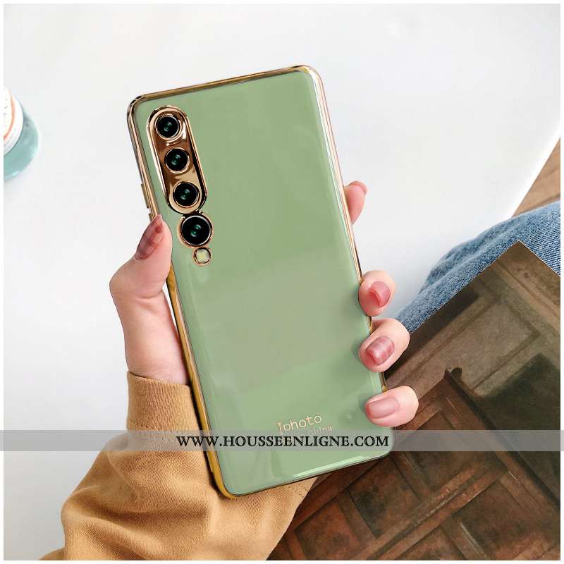 Étui Xiaomi Mi 10 Ultra Tendance Créatif Protection Incassable Légère Personnalité Verte