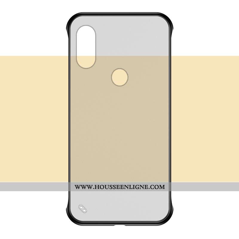 Étui Xiaomi Mi 8 Dessin Animé Ultra Légère Coque Difficile Border Délavé En Daim Gris