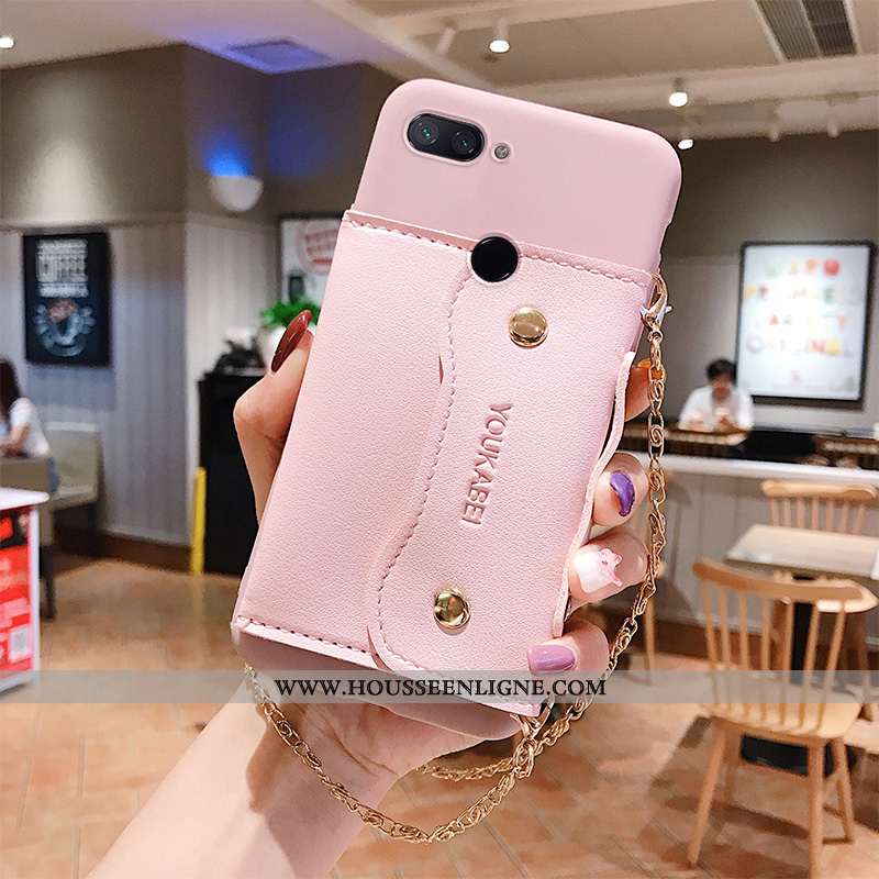Étui Xiaomi Mi 8 Lite Créatif Tendance Téléphone Portable Incassable Sac Carte Protection Coque Vert