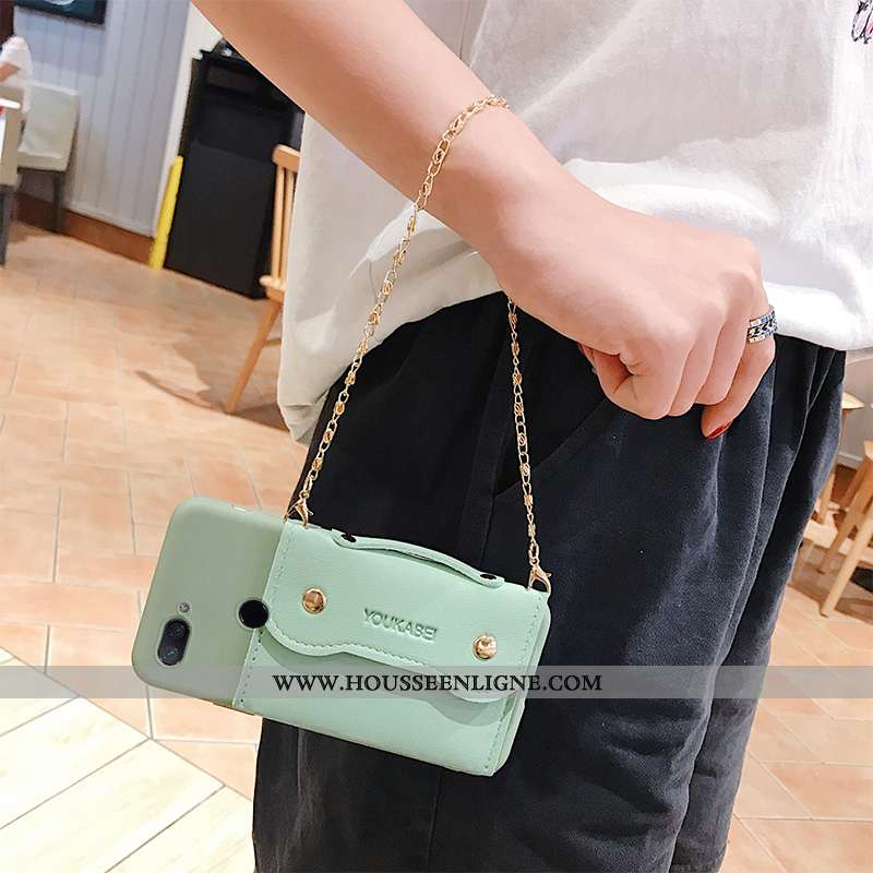 Étui Xiaomi Mi 8 Lite Créatif Tendance Téléphone Portable Incassable Sac Carte Protection Coque Vert