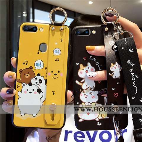 Étui Xiaomi Mi 8 Lite Protection Dessin Animé Blanc Téléphone Portable Incassable Jeunesse Blanche