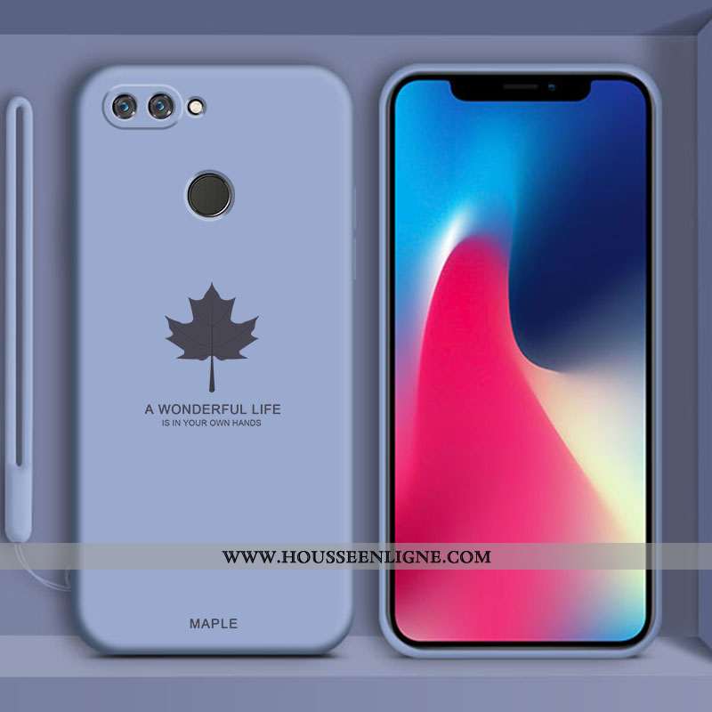 Étui Xiaomi Mi 8 Lite Silicone Mode Tendance Téléphone Portable Fluide Doux Délavé En Daim Verte