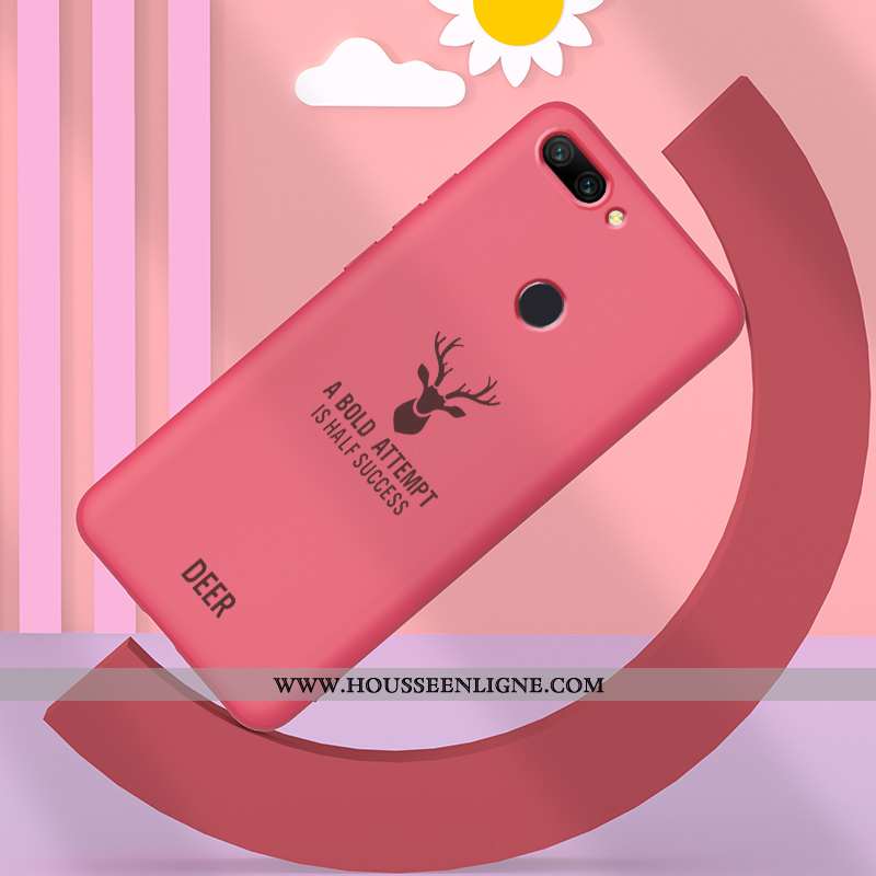 Étui Xiaomi Mi 8 Lite Silicone Protection Créatif Tout Compris Ultra Petit Incassable Bleu