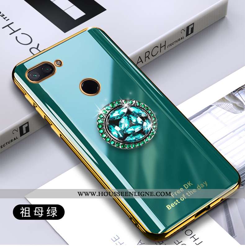 Étui Xiaomi Mi 8 Lite Ultra Légère Gris Jeunesse Protection Tout Compris Petit Turquoise