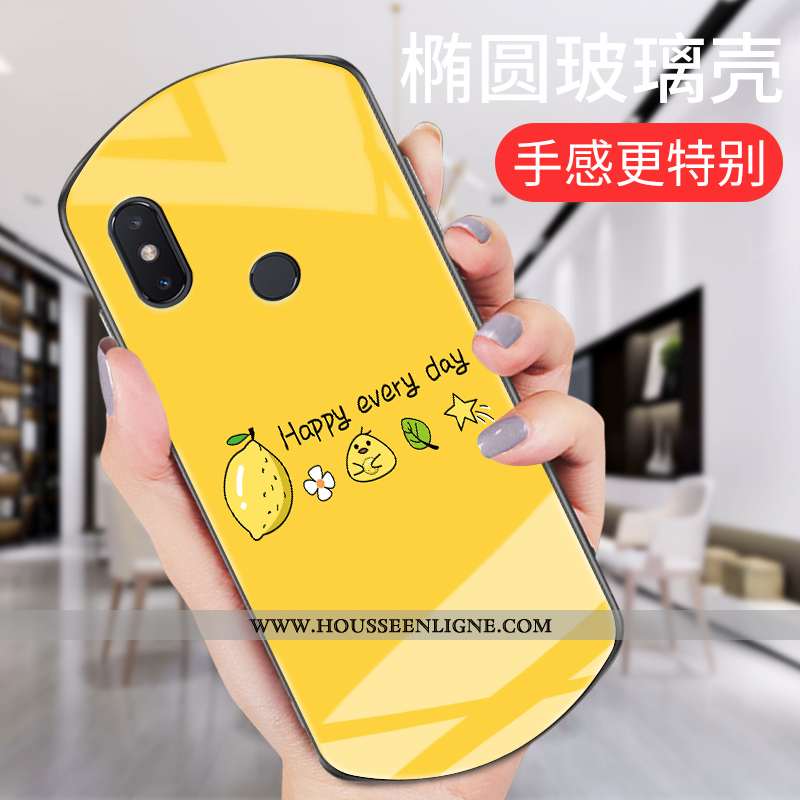 Étui Xiaomi Mi 8 Personnalité Ultra Modèle Fleurie Petit Verre Amoureux Rose