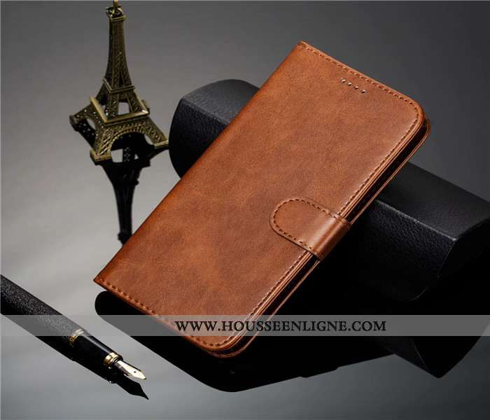 Étui Xiaomi Mi 8 Pro Cuir Fluide Doux Simple Ultra Légère Incassable Jaune