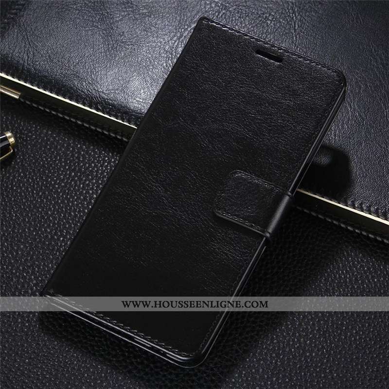 Étui Xiaomi Mi 8 Pro Cuir Protection Téléphone Portable Clamshell Petit Coque Marron