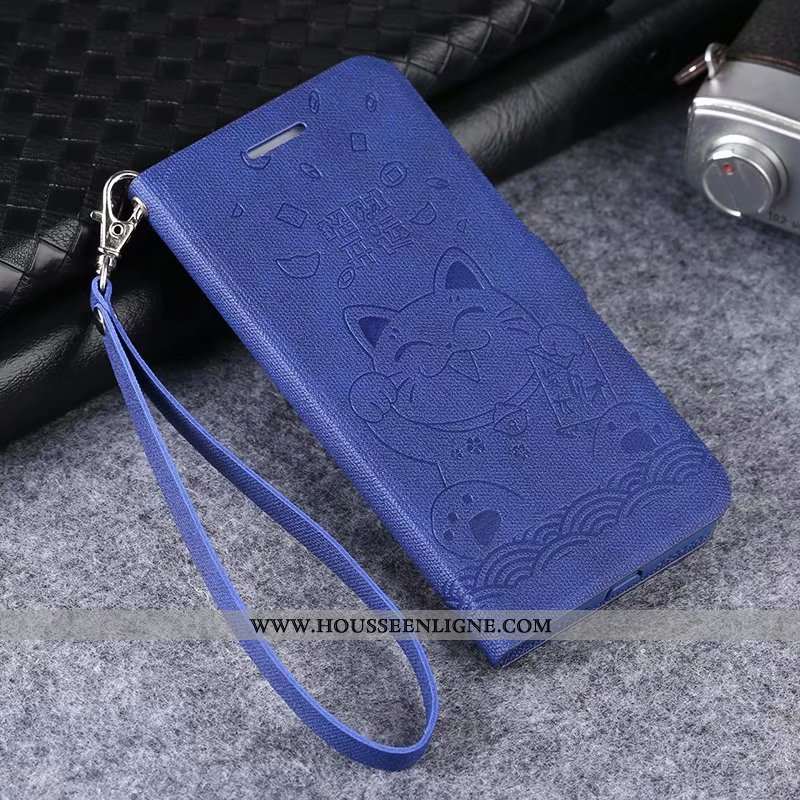 Étui Xiaomi Mi 8 Pro Fluide Doux Silicone Téléphone Portable Protection Incassable Tout Compris Bleu