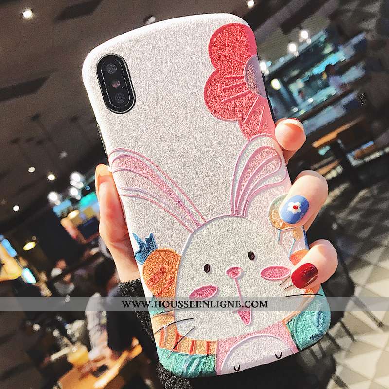 Étui Xiaomi Mi 8 Pro Tendance Fluide Doux Gaufrage Lion Téléphone Portable Créatif Coque Rose