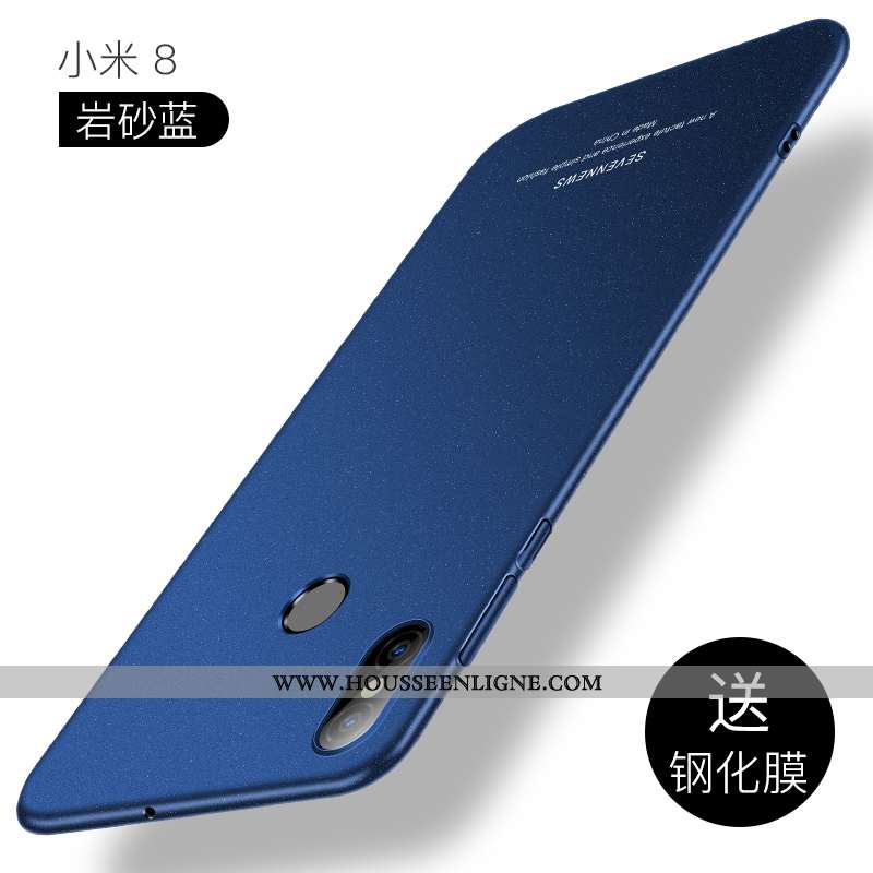 Étui Xiaomi Mi 8 Tendance Légère Petit Ultra Téléphone Portable Difficile Tout Compris Noir