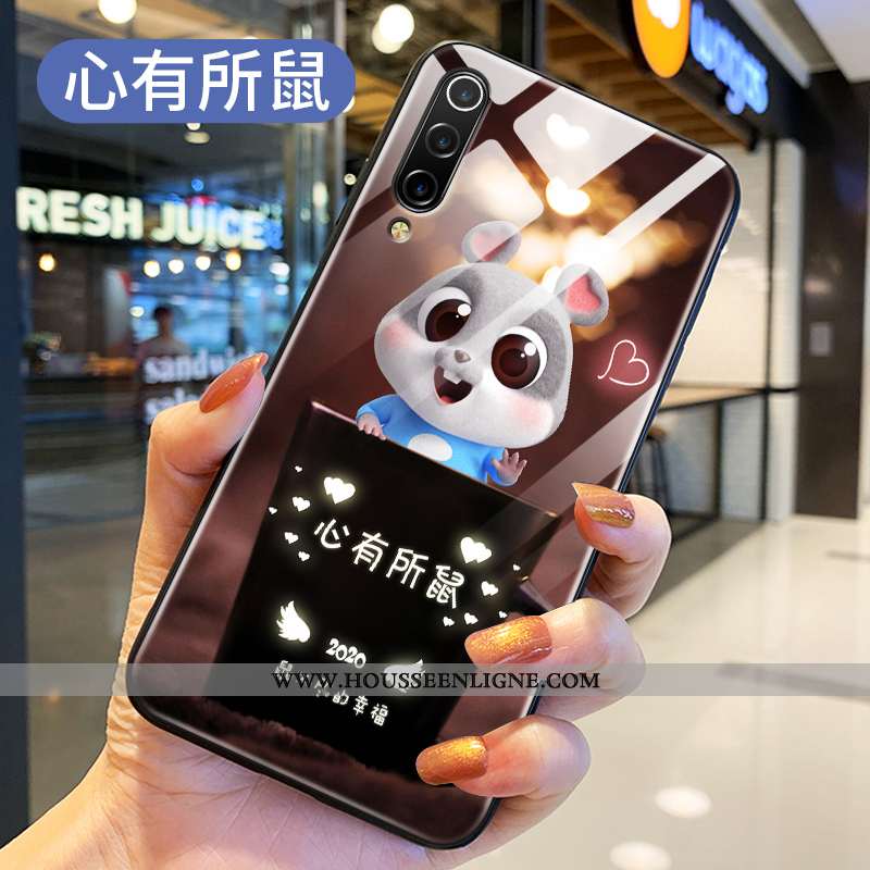 Étui Xiaomi Mi 9 Charmant Ultra Tout Compris Légère Net Rouge Personnalité Silicone